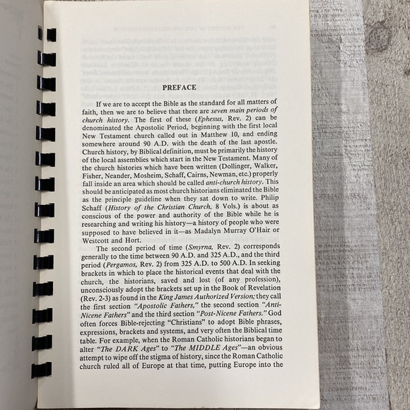 The history of the New Testament Church, volume one spiral bound vintage - Picture 3 of 11